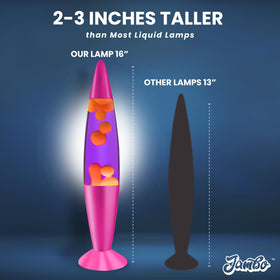 JAMBO liquid lamp living room centerpiece offers mesmerizing motion and mood light.
