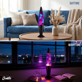 JAMBO modern retro black base complements vivid wax motion
