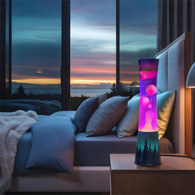JAMBO motion lamp wax flow close-up highlighting soothing visuals