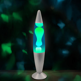 JAMBO night-light blue wax lamp with soft, soothing illumination.