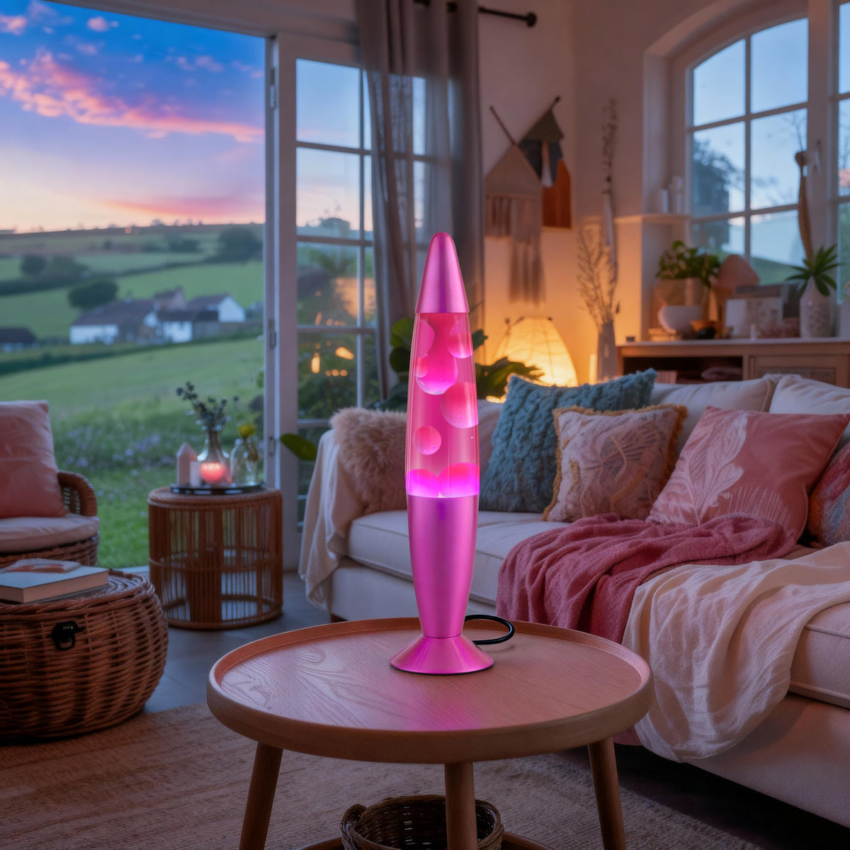 JAMBO night light decor lamp adds a gentle glow.