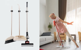 JAMEND CLXP 30-pound capacity supports heavy brooms, mops, and garden tools