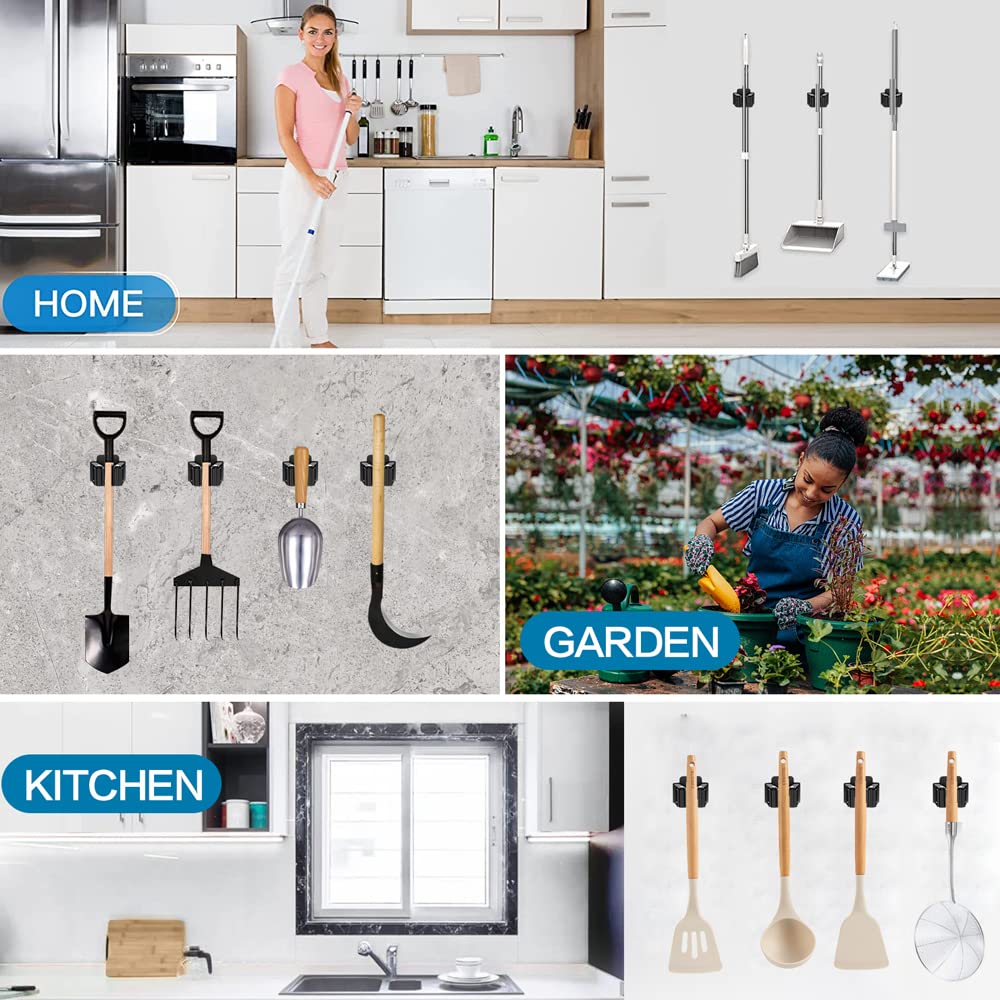 JAMEND CLXP heavy-duty mop hanger supports up to 30 pounds for reliability