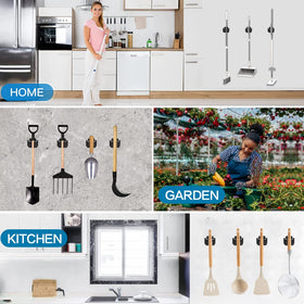 JAMEND CLXP heavy-duty mop hanger supports up to 30 pounds for reliability