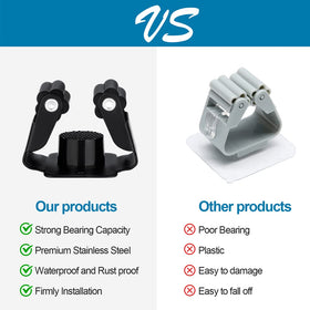JAMEND CLXP triangle buckle clip auto-adjusts to tool handles for secure grip