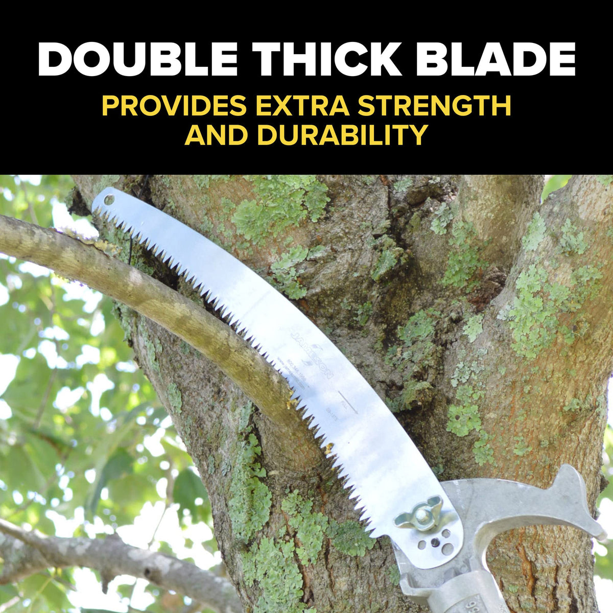 Jameson Barracuda blade in action delivering clean cuts.