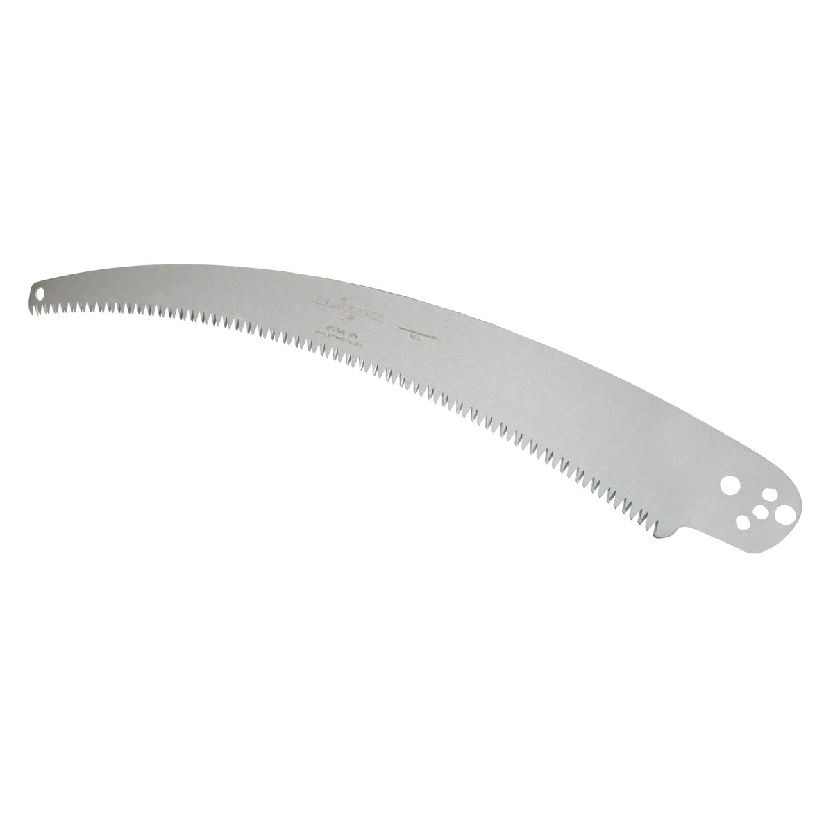 Jameson Barracuda 13-inch blade delivers precise cuts.