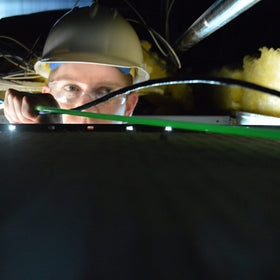 Jameson Glow Fish Rod Kit: glow-in-the-dark rods aid work in low light.