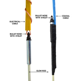 Jameson Glow Fish Rod Kit: glow in dim spaces for better visibility.