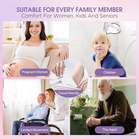 Jamini Ultra-Slim Bidet step-less pressure dial for customized spray.