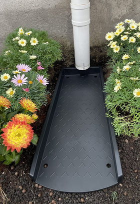 Jamphaza 2Pack Downspout Extensions direct rainwater away from home