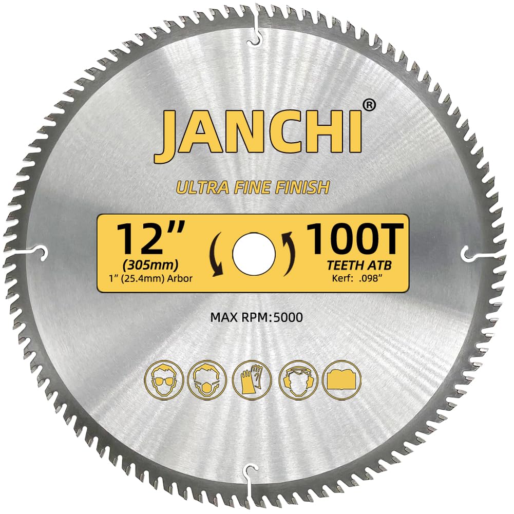 Janchi 1in Arbor compatible blade set enables versatile saw compatibility