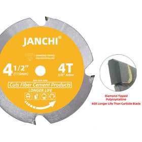 Janchi blade body shown for smooth, fast cuts on laminate flooring projects.