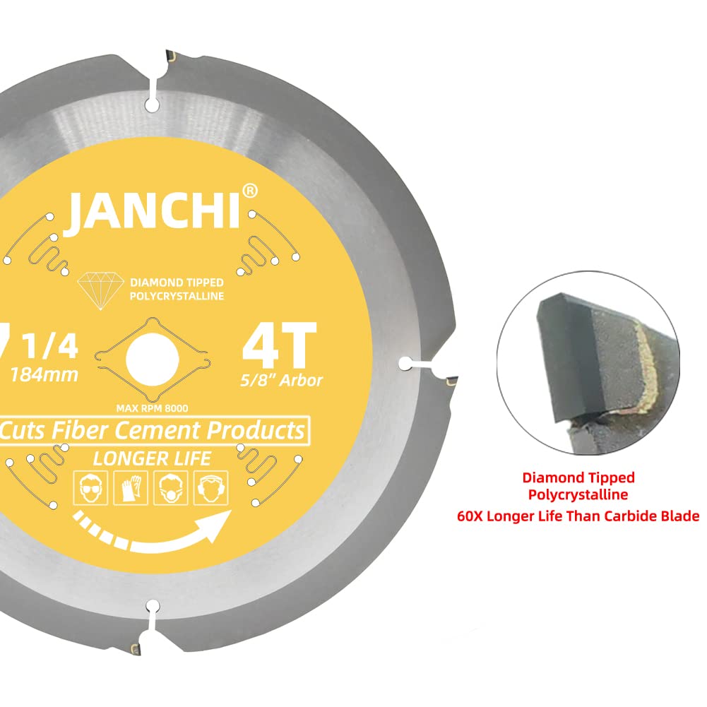 Janchi arbor compatibility with 5/8-inch DMK arbor on various saws