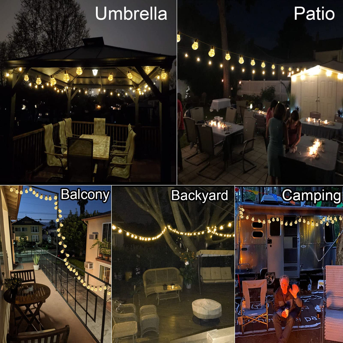 Janchs IP65 weatherproof lights suitable for all outdoor weather