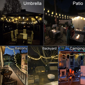 Janchs IP65 weatherproof lights suitable for all outdoor weather