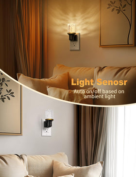 JandCase night light offers dimmable brightness from soft glow to brighter task lighting.