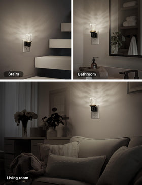 JandCase soft 5000K daylight glow creates a calm nighttime atmosphere.