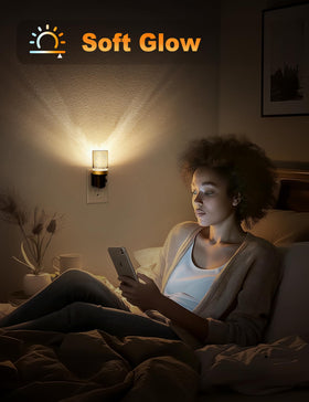 JandCase Night Light auto on/off sensor providing hands-free operation