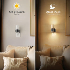 JandCase dimmable 3000K LED provides customizable ambiance.