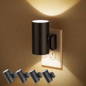 JandCase Night Light plug-in dimmable with adjustable brightness for customizable ambiance