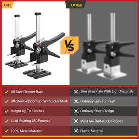 JANNIRESS compact portable design fits under furniture for storage and transport
