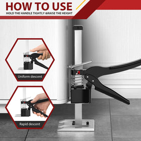 JANNIRESS woodworking clamp mode holds boards securely for gluing or sanding