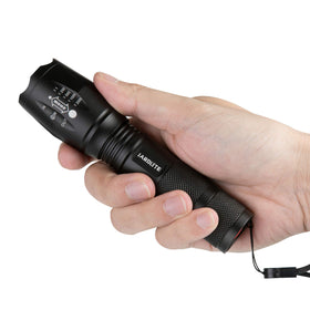 JARDLITE LED flashlight in spotlight mode for extended reach