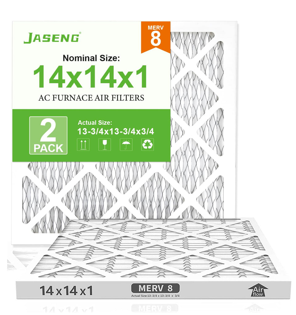 JASENG 14x14x1 air filter dust defense for cleaner air