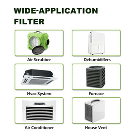JASENG dust-removal filter visual improving indoor air quality