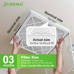 JASENG air filter layers highlighting high-efficiency media
