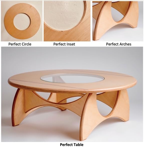 Jasper 390 XLC demo project illustrates decorative circle discs.