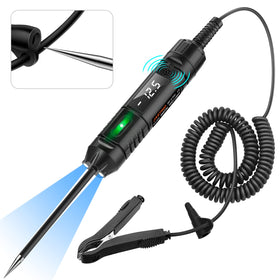 JASTIND heavy-duty 3-72V test light with clear digital display