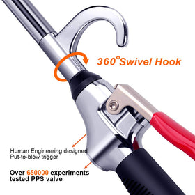 JASTIND high-impact steel nozzle delivers reliable cleaning power.