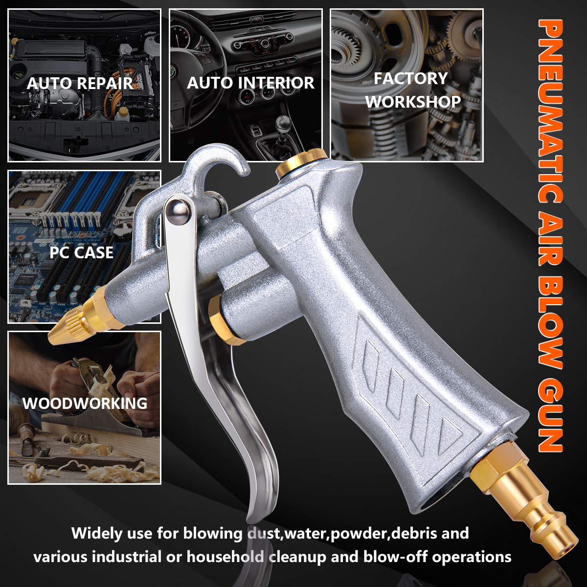 JASTIND in-use view showing dust and debris removal on a workshop bench