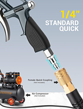 JASTIND sealing ring helps prevent air leaks for steady pressure.