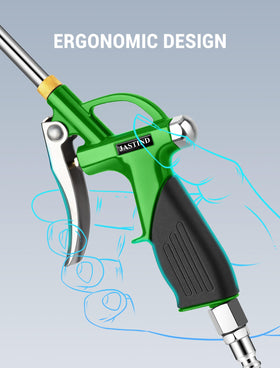 JASTIND stainless-steel nozzle with brass quick connector resists corrosion