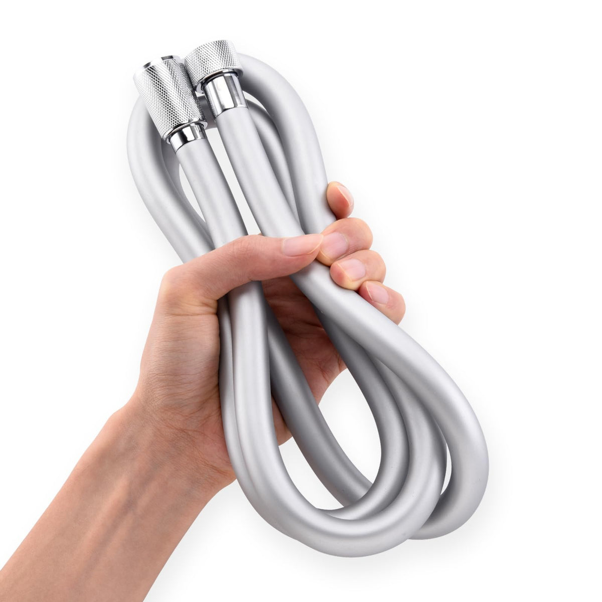JASYA silicone shower hose extra long reaches all areas for thorough rinsing