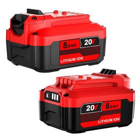 JAUKIST craftsman 20V 8Ah battery pack for extended runtime.