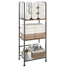 Jautokerdar bathroom storage keeps essentials tidy and accessible.