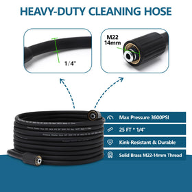 Javneo foam cannon compatibility noted for enhanced surface cleaning.