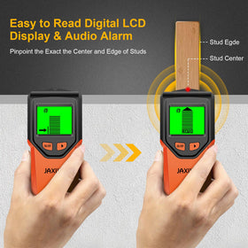 JAXWQ scanner provides audible alerts to confirm locations behind walls.