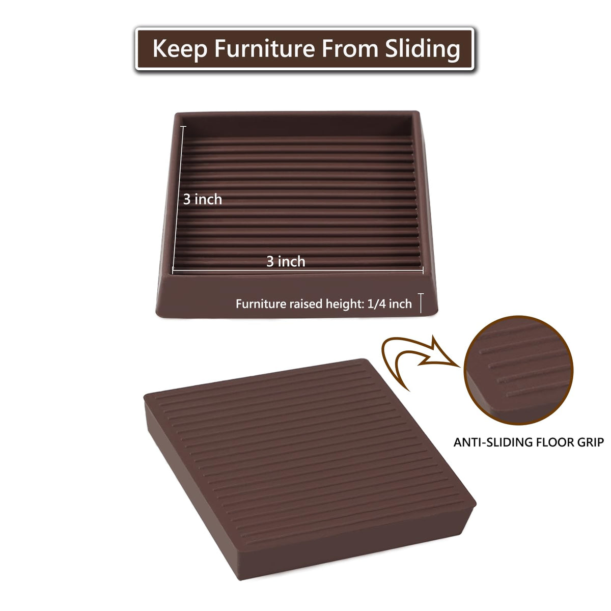 Jayen easy installation furniture cups simplify setup and immediate floor safety