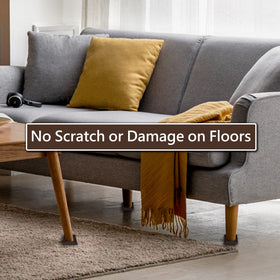 Jayen piano dresser cups provide stable support without floor damage