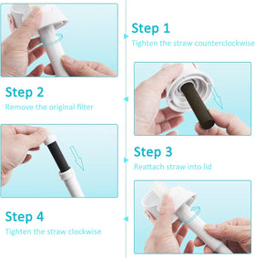 JAYOBGO Brita mouthpiece seal helps prevent leaks