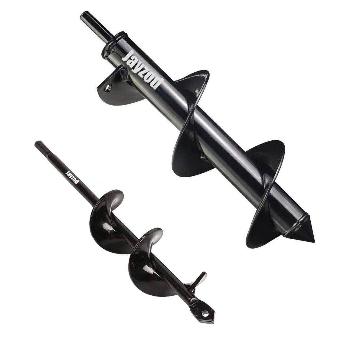 Jayzod auger drill bit in 1.6x8.7 inch size for quick planting holes