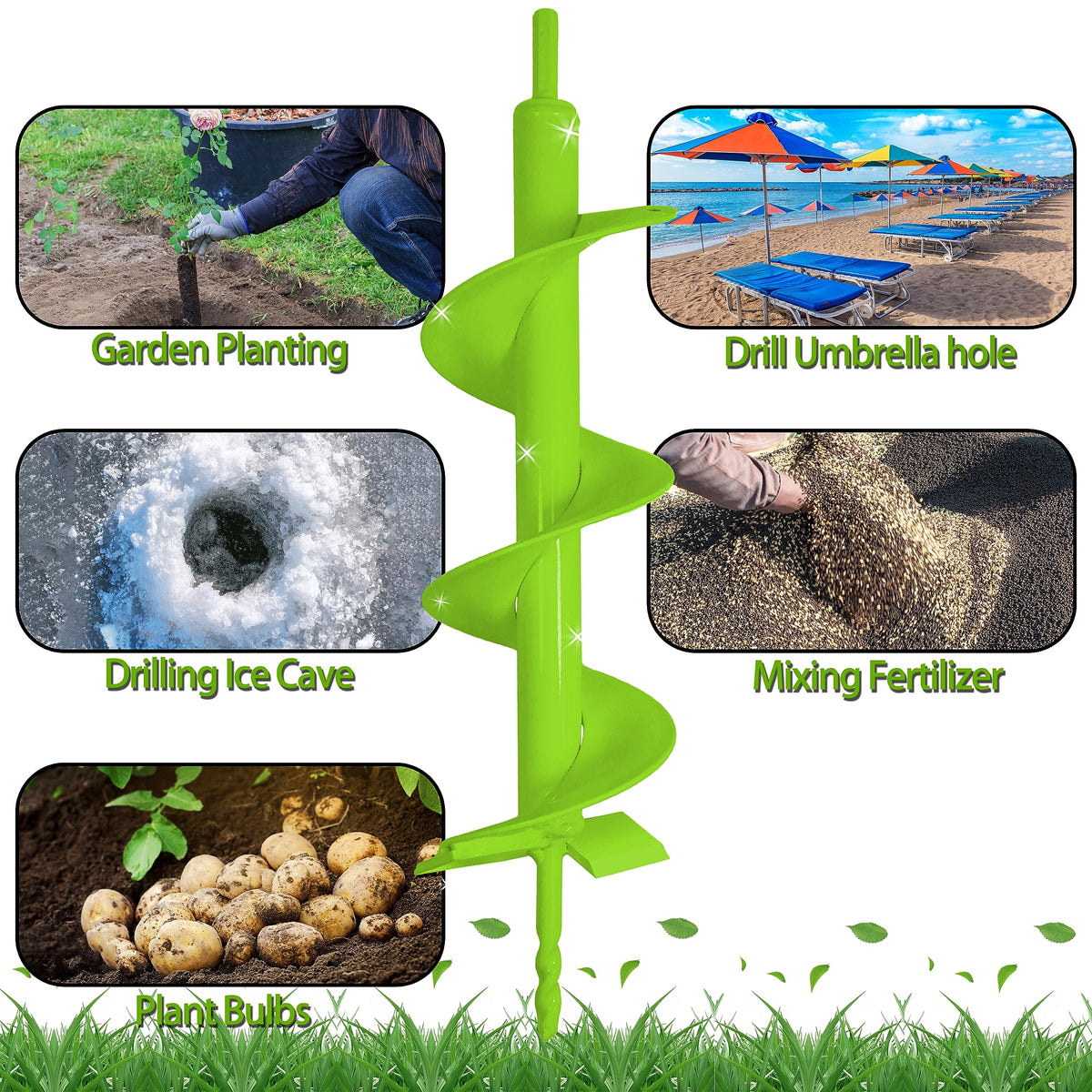 Jayzod garden auger is easy to clean and store after use.
