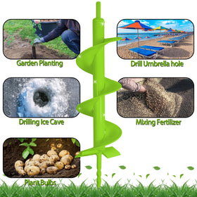 Jayzod garden auger is easy to clean and store after use.