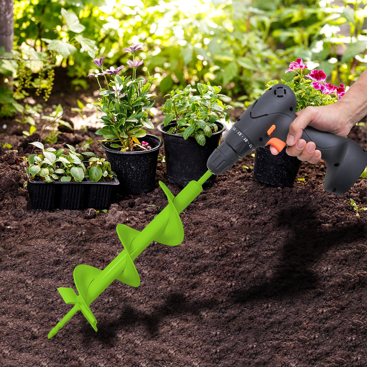 Jayzod green-coated durable auger designed to last seasons.