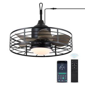 Jazimar easy-install with clip or hook mount for flat or sloped ceilings